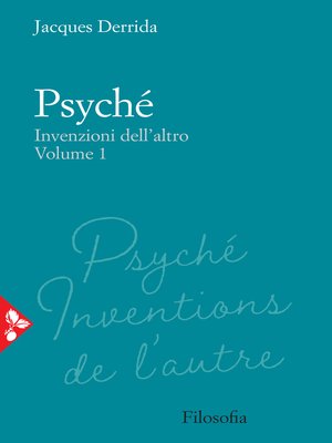 cover image of Psyché. Volume 1